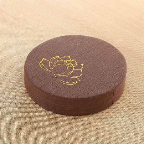 Meditation Cushion with Firm Backrest and Washable Cover - Sleep Galleria