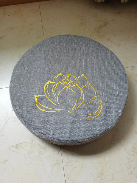 Meditation Cushion with Firm Backrest and Washable Cover - Sleep Galleria