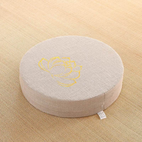 Meditation Cushion with Firm Backrest and Washable Cover - Sleep Galleria