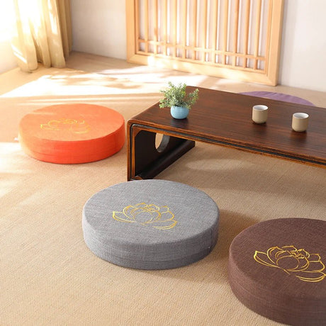 Meditation Cushion with Firm Backrest and Washable Cover - Sleep Galleria