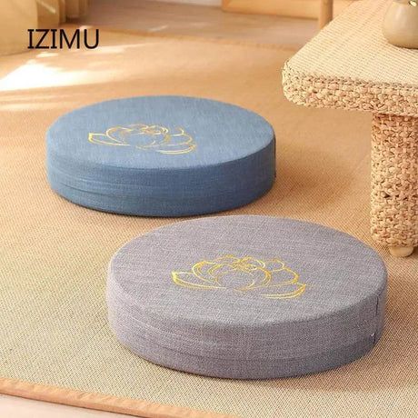 Meditation Cushion with Firm Backrest and Washable Cover - Sleep Galleria