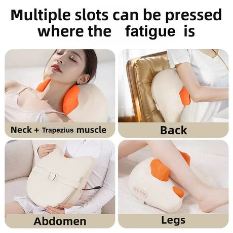 Rechargeable Shiatsu Electric Neck And Shoulder Massage Pillow - Sleep Galleria