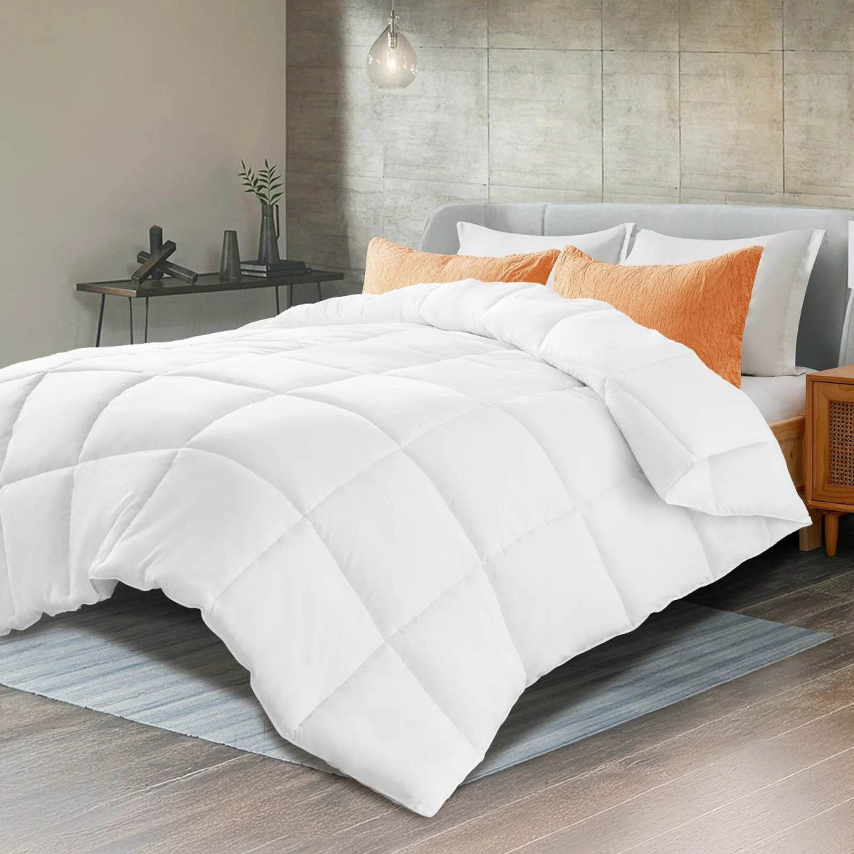 Soft All Season King Size Polyester Comforter Blanket - Sleep Galleria