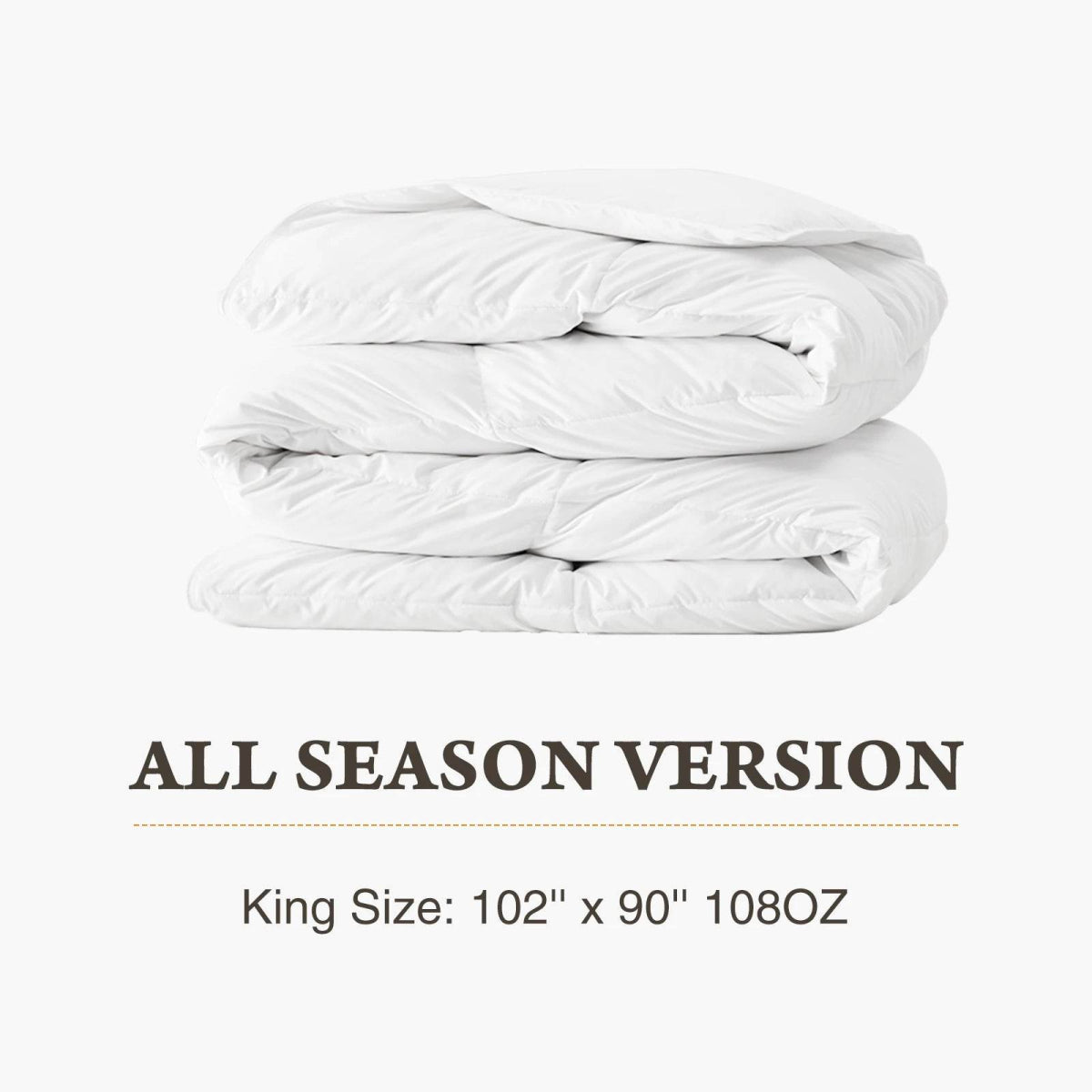 Soft All Season King Size Polyester Comforter Blanket - Sleep Galleria