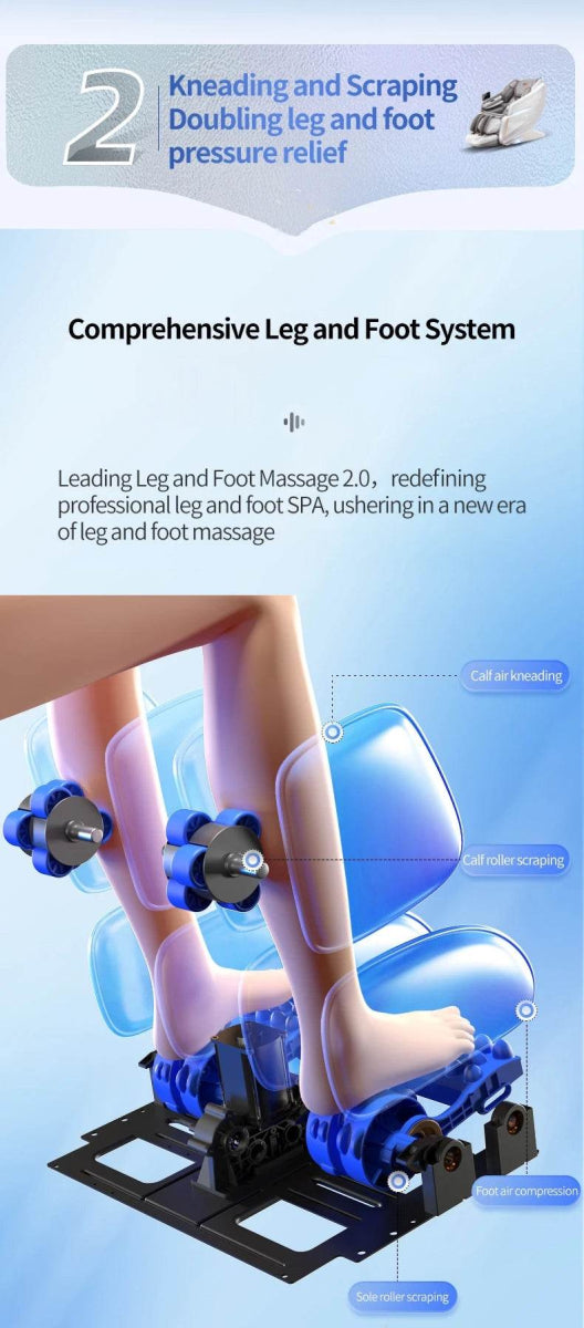 4D Smart Full-Body Precision Control Massage Chair - Omega Lifestyles