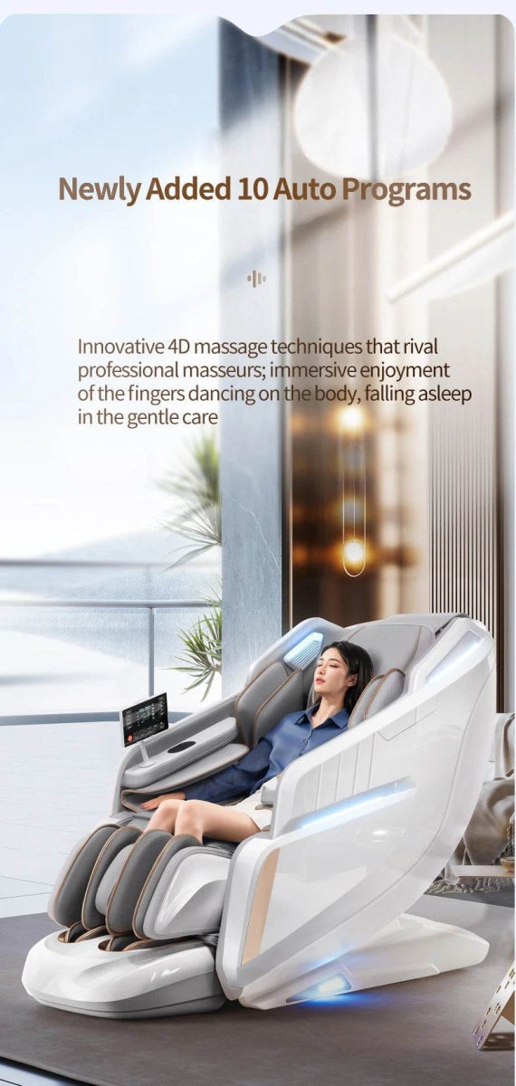 4D Smart Full-Body Precision Control Massage Chair - Omega Lifestyles