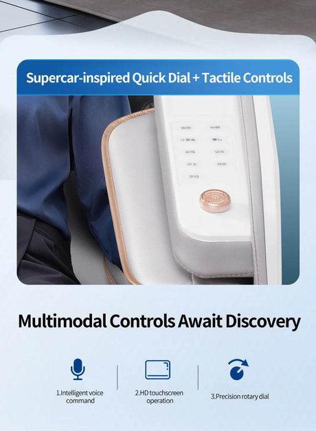 4D Smart Full-Body Precision Control Massage Chair - Omega Lifestyles
