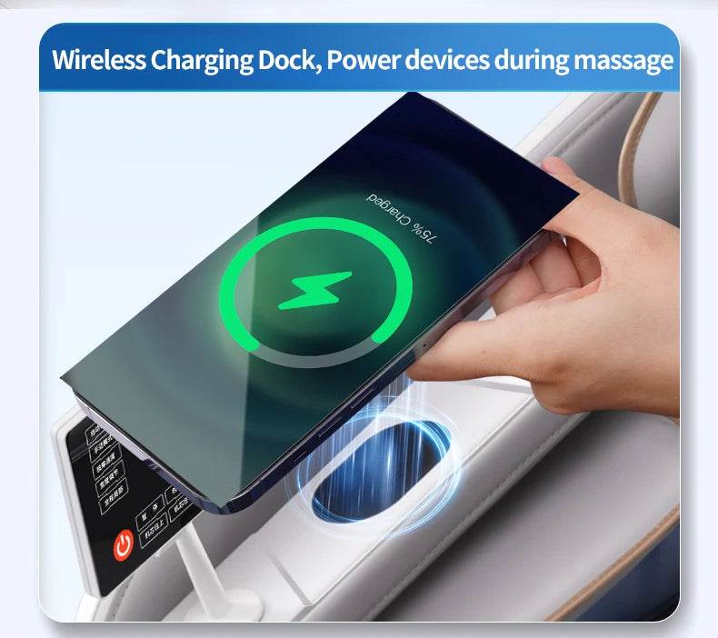 4D Smart Full-Body Precision Control Massage Chair - Omega Lifestyles