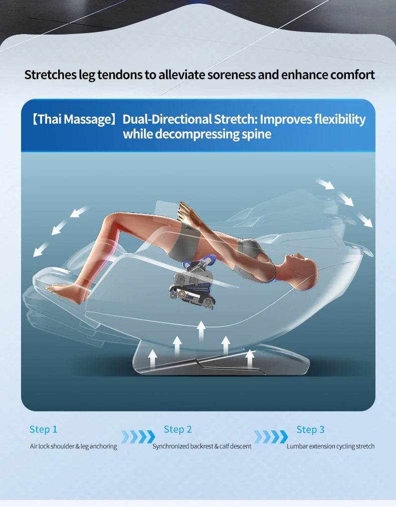 4D Smart Full-Body Precision Control Massage Chair - Omega Lifestyles