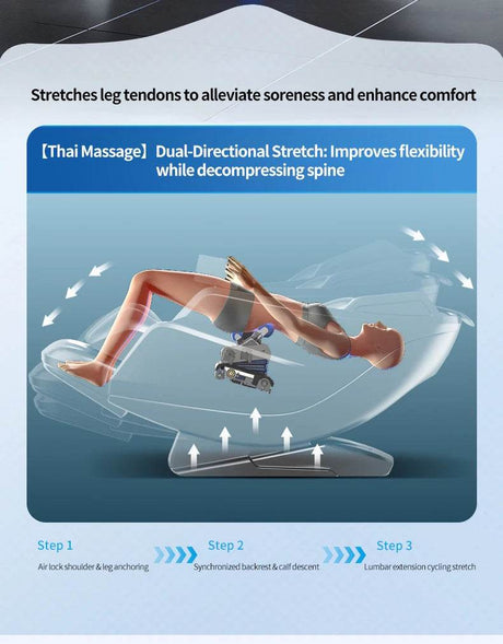 4D Smart Full-Body Precision Control Massage Chair - Omega Lifestyles