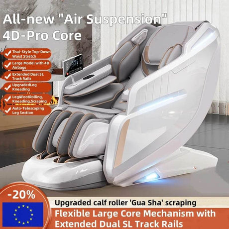 4D Smart Full-Body Precision Control Massage Chair - Omega Lifestyles