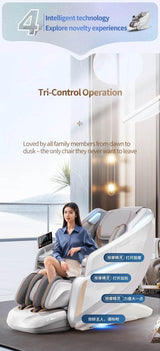4D Smart Full-Body Precision Control Massage Chair - Omega Lifestyles