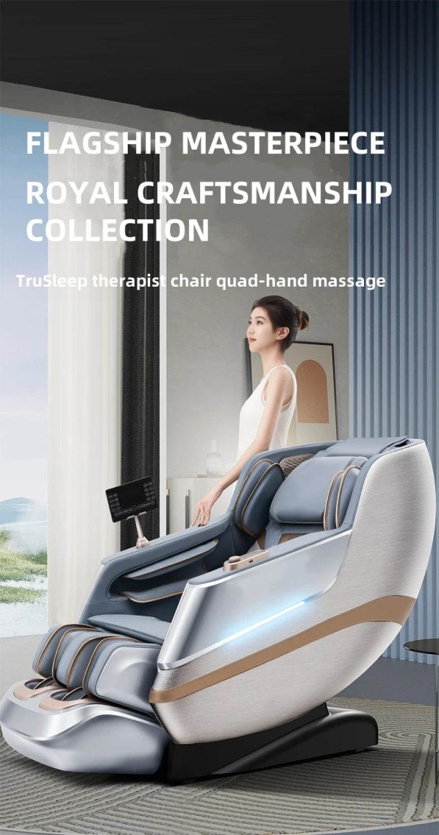 4D Zero Gravity Dual SL Track Full Body Massage Chair - Omega Lifestyles
