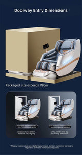 4D Zero Gravity Dual SL Track Full Body Massage Chair - Omega Lifestyles