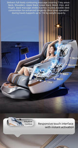 4D Zero Gravity Dual SL Track Full Body Massage Chair - Omega Lifestyles