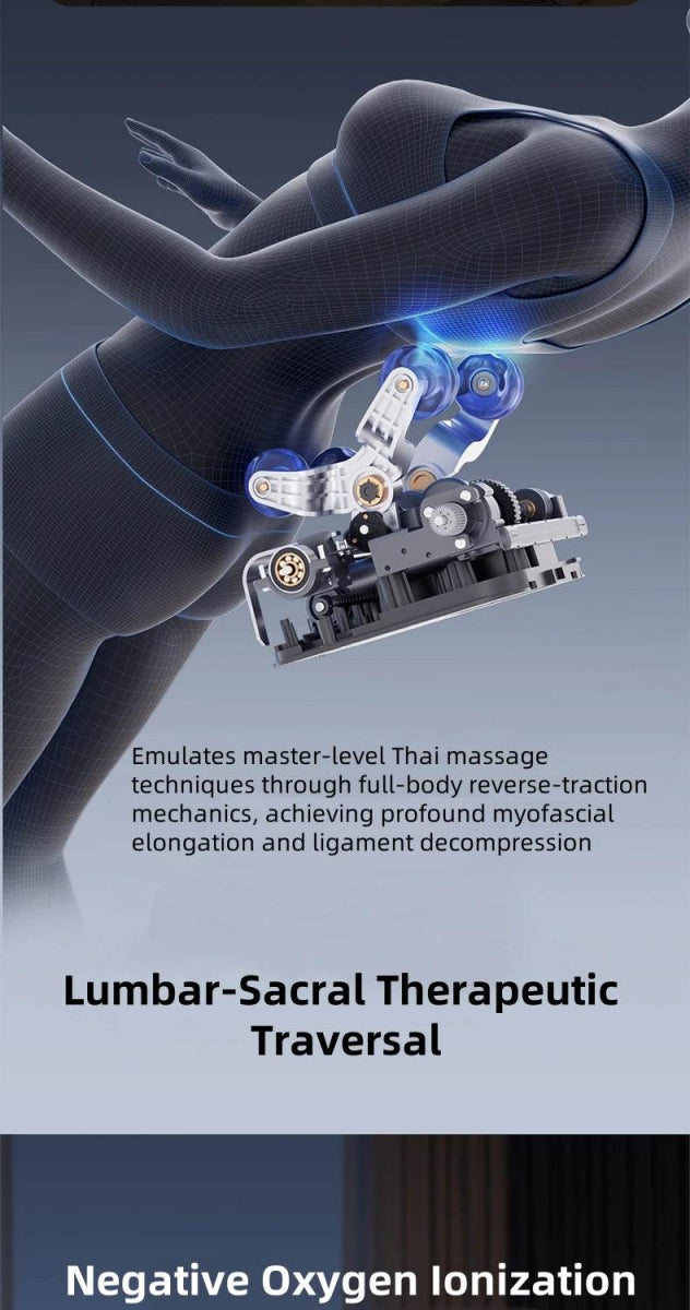 4D Zero Gravity Dual SL Track Full Body Massage Chair - Omega Lifestyles