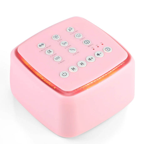 White Noise Machine with 30 Soothing Sounds and Warm Light - Sleep Galleria