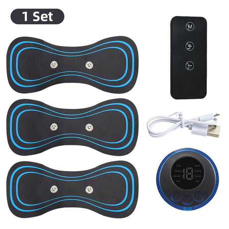 EMS Electric Portable Neck And Back Massager Device - Sleep Galleria