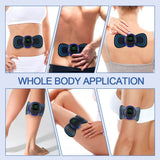 EMS Electric Portable Neck And Back Massager Device - Sleep Galleria