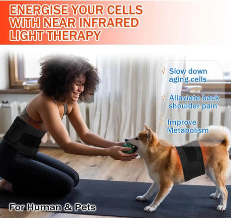Red Infrared Light Therapy Pad with Dual Wavelengths - Sleep Galleria