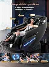 4D Jade Shiatsu Zero Gravity Massage Chair With Bluetooth - Omega Lifestyles