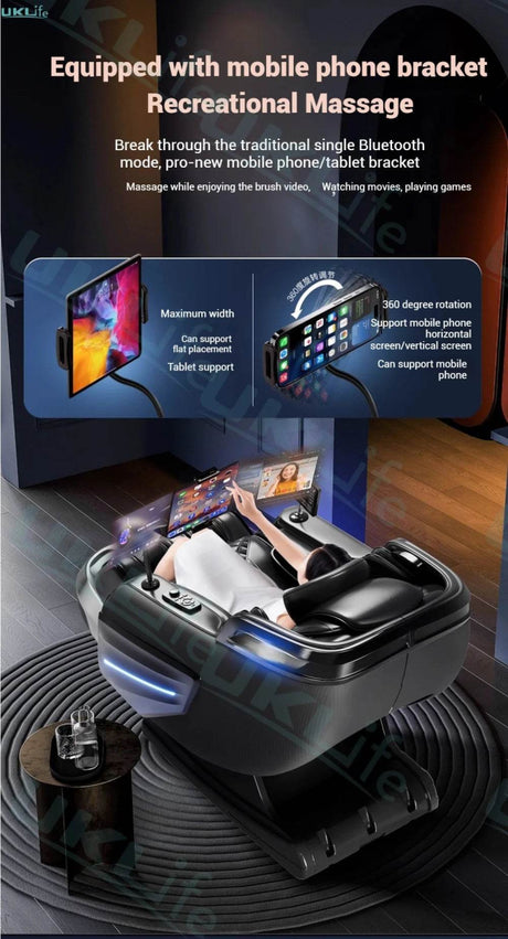 4D Jade Shiatsu Zero Gravity Massage Chair With Bluetooth - Omega Lifestyles