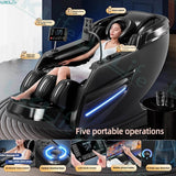 4D Jade Shiatsu Zero Gravity Massage Chair With Bluetooth - Omega Lifestyles