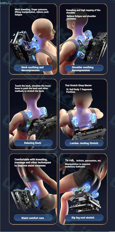 4D Jade Shiatsu Zero Gravity Massage Chair With Bluetooth - Omega Lifestyles