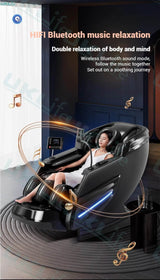 4D Jade Shiatsu Zero Gravity Massage Chair With Bluetooth - Omega Lifestyles
