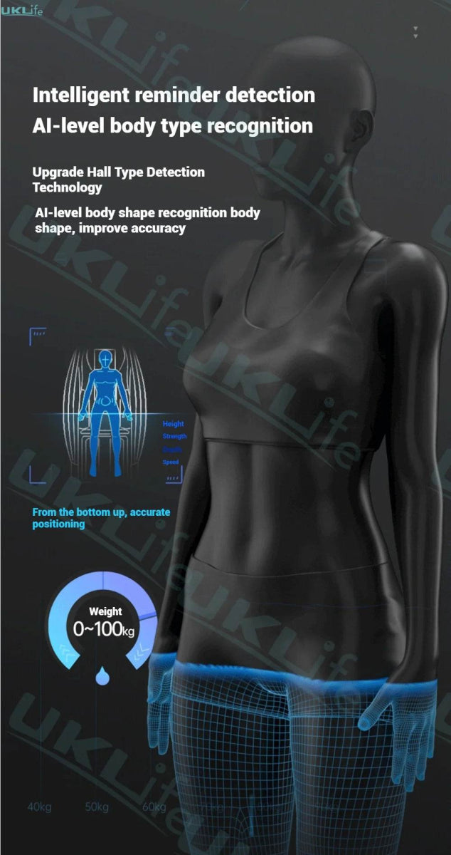 4D Jade Shiatsu Zero Gravity Massage Chair With Bluetooth - Omega Lifestyles