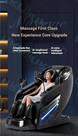 4D Jade Shiatsu Zero Gravity Massage Chair With Bluetooth - Omega Lifestyles