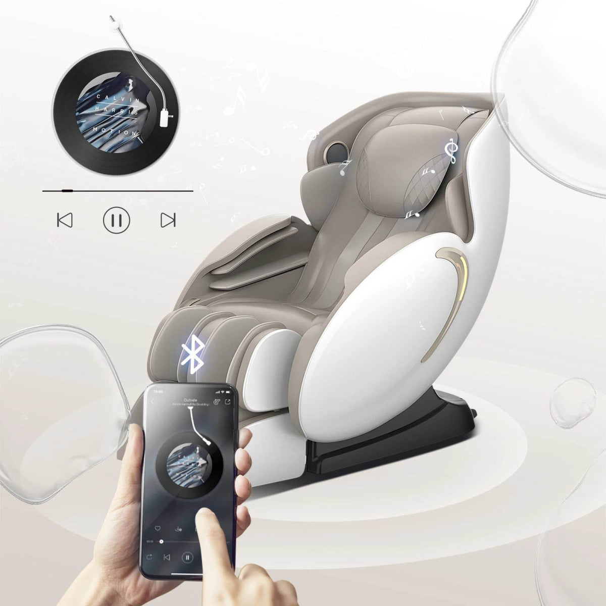 4D SL Airbag Zero Gravity Full Body Massage Chair - Omega Lifestyles