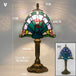 Retro Stained Glass Mediterranean Style Table Lamp - Sleep Galleria