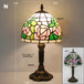 Retro Stained Glass Mediterranean Style Table Lamp - Sleep Galleria
