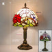 Retro Stained Glass Mediterranean Style Table Lamp - Sleep Galleria