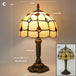 Retro Stained Glass Mediterranean Style Table Lamp - Sleep Galleria