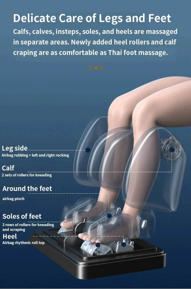 Kizuna FlowSync V 4D Massage Chair - Omega Lifestyles