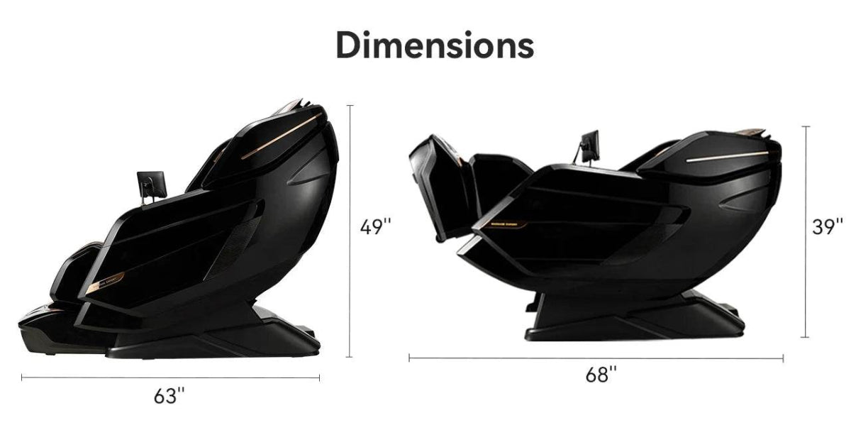 Kizuna NexusCore 4D Intelligent Shiatsu Massage Chair - Omega Lifestyles