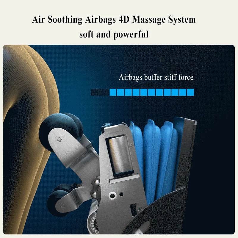 Kizuna NexusCore 4D Intelligent Shiatsu Massage Chair - Omega Lifestyles