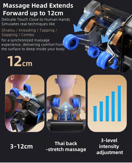 Kizuna SkyVoice 4D Zero Gravity AI Voice Massage Chair - Omega Lifestyles