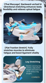 Kizuna SkyVoice 4D Zero Gravity AI Voice Massage Chair - Omega Lifestyles