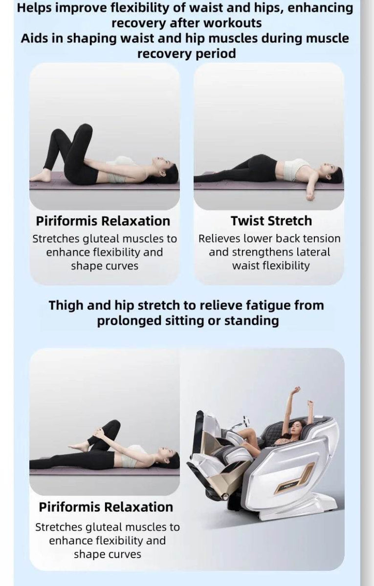 Kizuna SkyVoice 4D Zero Gravity AI Voice Massage Chair - Omega Lifestyles