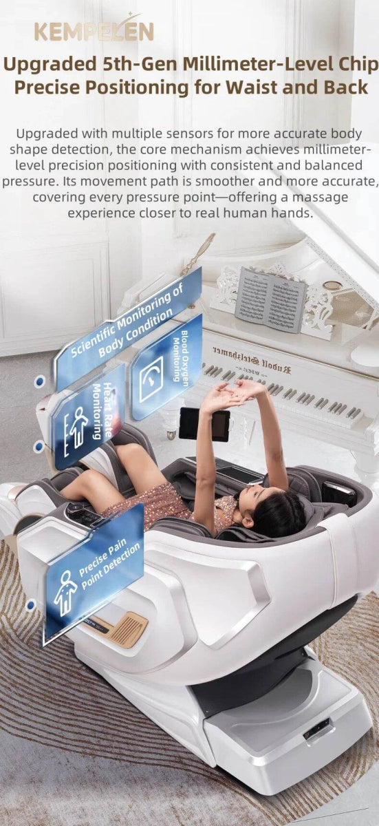 Kizuna SkyVoice 4D Zero Gravity AI Voice Massage Chair - Omega Lifestyles