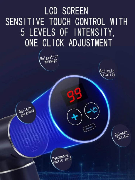 Professional Grade Neck Muscle Relaxation Massage Gun - Sleep Galleria