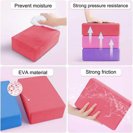 High-Density EVA Yoga Block For Balance And Flexibility - Sleep Galleria