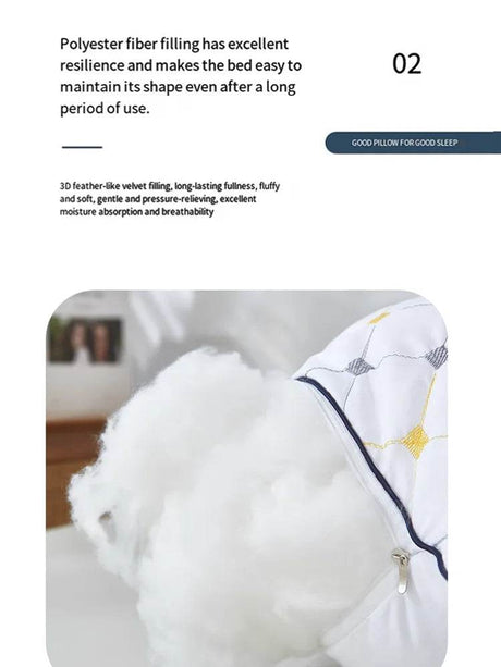 Antibacterial Cervical Spine Support Pillow - Omega Lifestyles