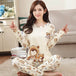 2-Piece Thin Cotton Blend Women’s Pajama Set - Sleep Galleria