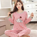 2-Piece Thin Cotton Blend Women’s Pajama Set - Omega Lifestyles