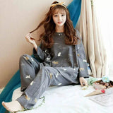 2-Piece Thin Cotton Blend Women’s Pajama Set - Sleep Galleria