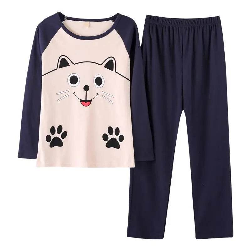 2-Piece Thin Cotton Blend Women’s Pajama Set - Sleep Galleria